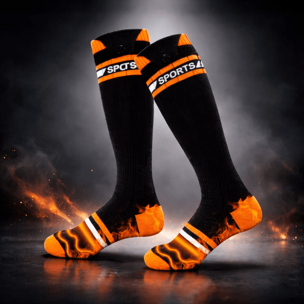 Heated Socks Men App Controlled Adjustable Heat Settings Electric Socks