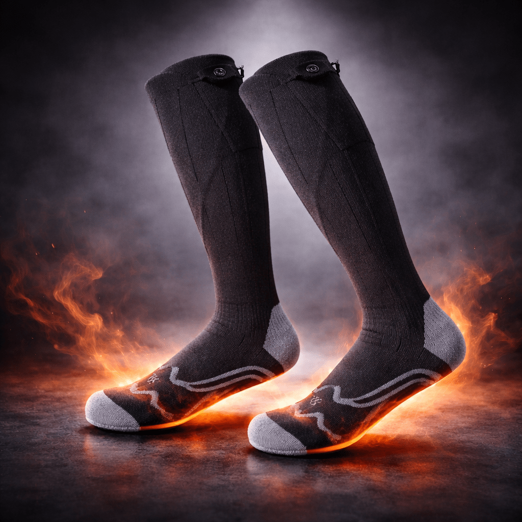Heated Socks Men App Controlled Adjustable Heat Settings Electric Socks