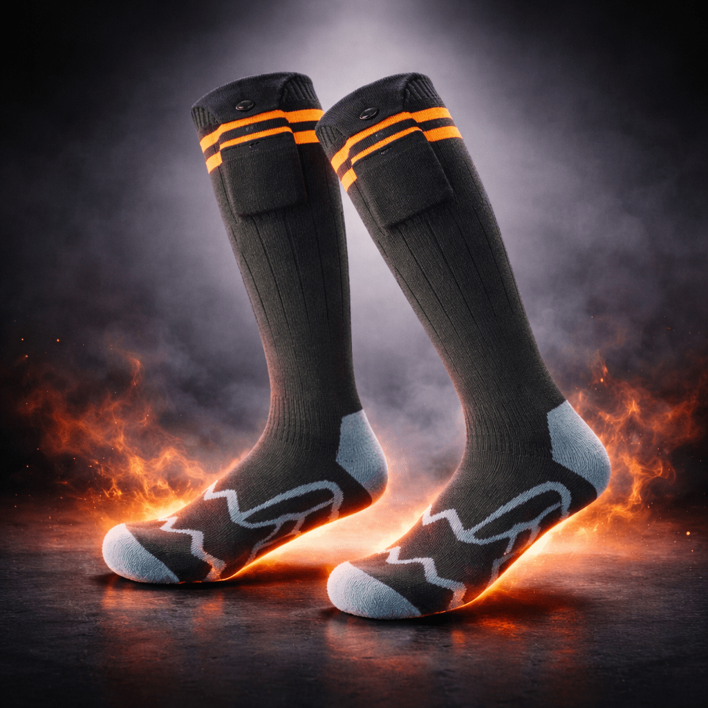 Heated Socks Men App Controlled Adjustable Heat Settings Electric Socks