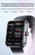 Blood Glucose Monitoring Smartwatch with Health Tracker