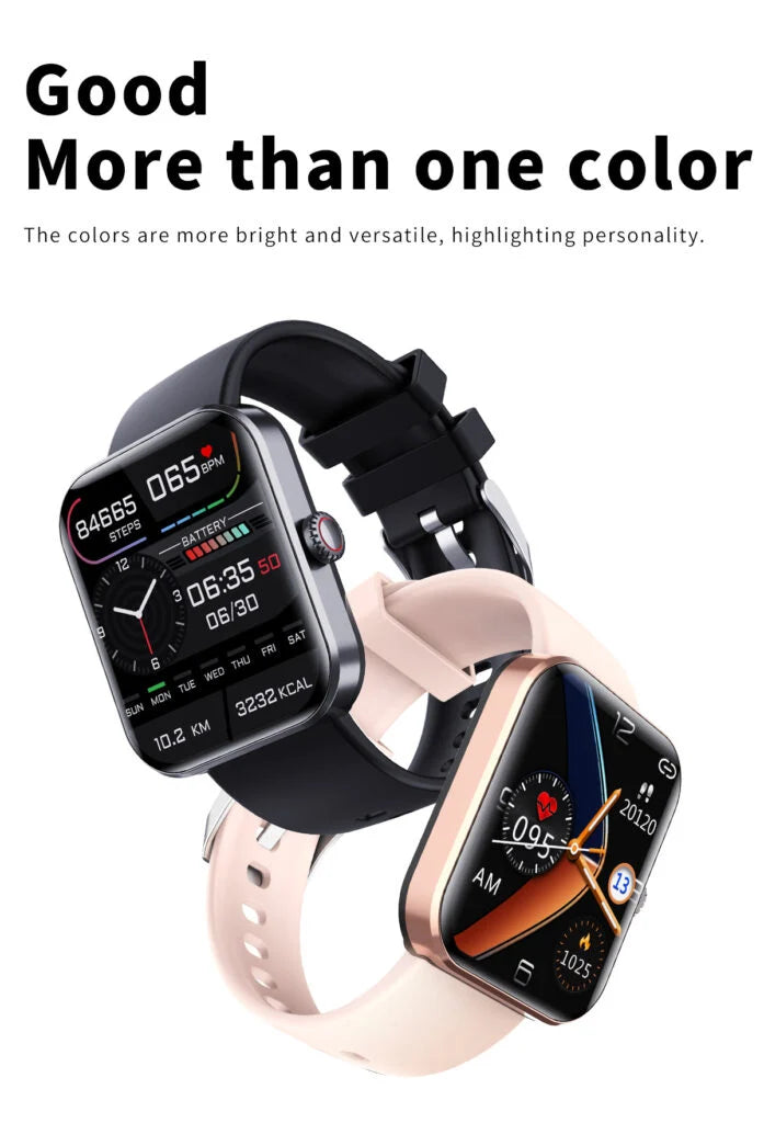 Blood Glucose Monitoring Smartwatch with Health Tracker