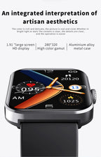 Blood Glucose Monitoring Smartwatch with Health Tracker