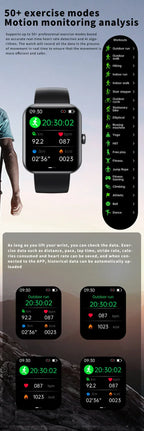 Blood Glucose Monitoring Smartwatch with Health Tracker