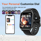 Blood Glucose Monitoring Smartwatch with Health Tracker