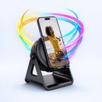 Wireless Charging Bluetooth Speaker Phone Stand Power Bank