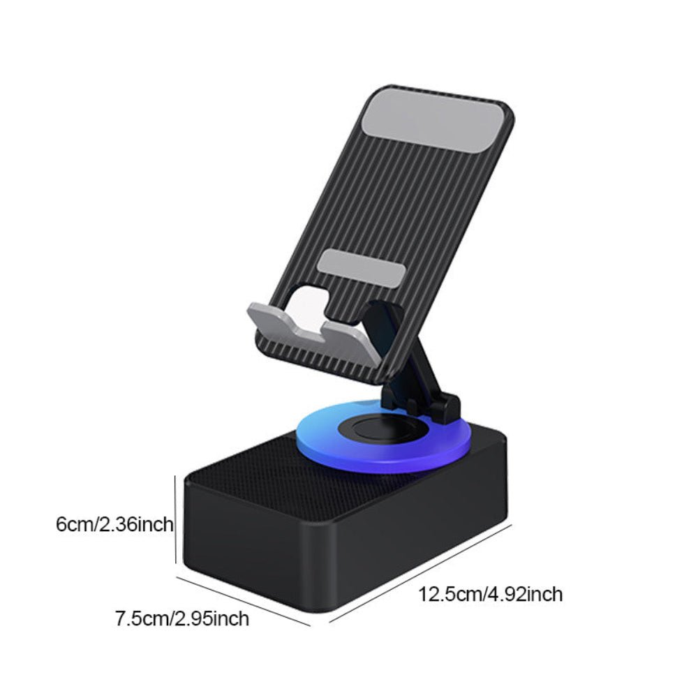 Bluetooth Power Bank Speaker with Phone Stand Portable Charger
