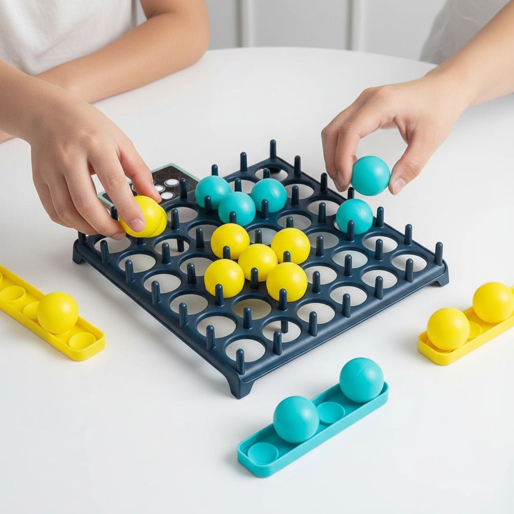 Bouncing Ball Board Game Family Party Game Indoor Tabletop Game