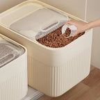 Square Storage Box Pet Food Container Moisture Proof