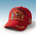 Baseball Cap USA 250th Anniversary Commemorative 1776 to 2026
