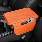 Car Armrest Storage Cover with Adjustable Pocket Organizer