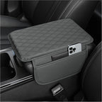Car Armrest Storage Cover with Adjustable Pocket Organizer
