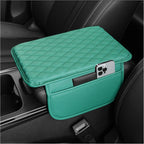 Car Armrest Storage Cover with Adjustable Organizer Pockets