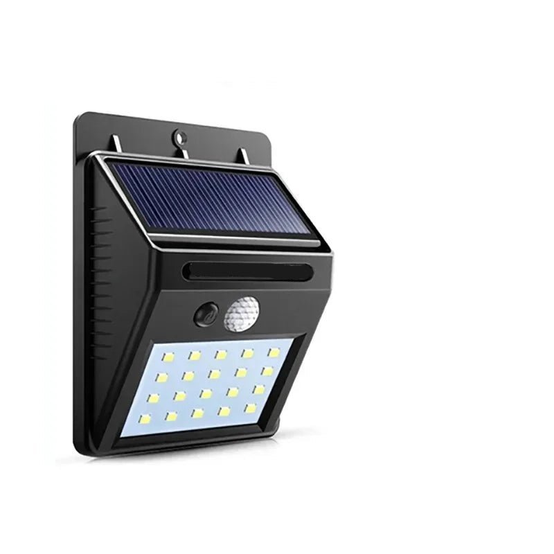 Solar LED Motion Sensor Outdoor Flush Mount Wall Light
