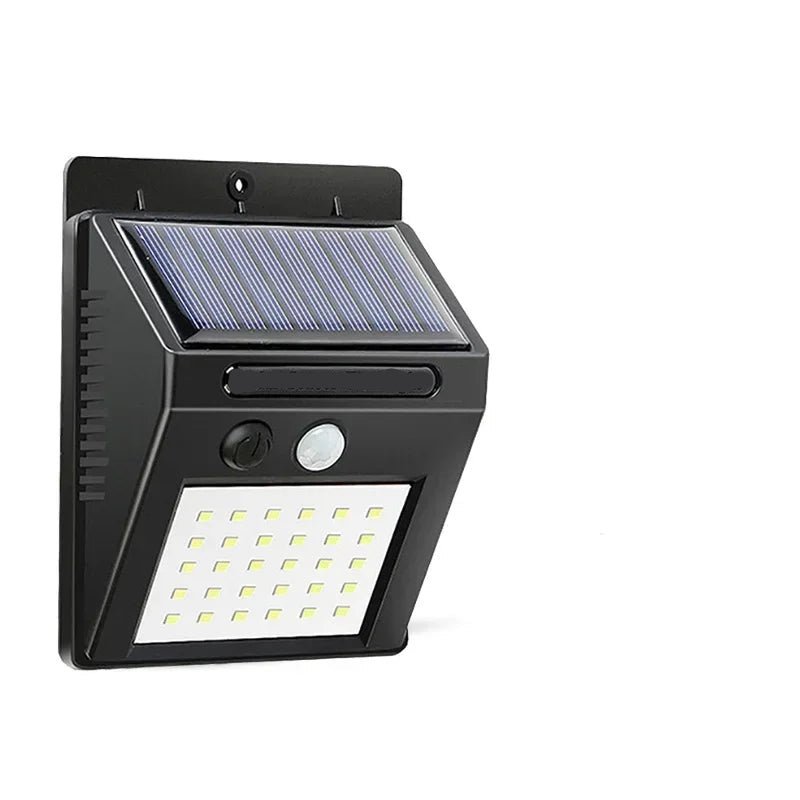 Solar LED Motion Sensor Outdoor Flush Mount Wall Light