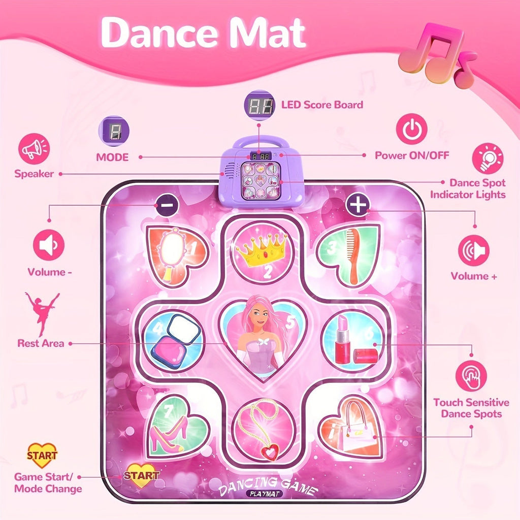 Interactive Dance Mat Play Mat with Musical and Scoring Function