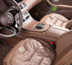 Ergonomic Contoured Car Seat Cushion with Custom Fit Shape