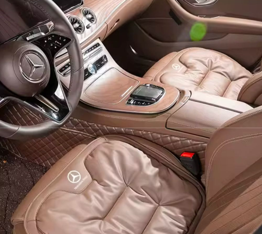 Ergonomic Contoured Car Seat Cushion with Custom Fit Shape