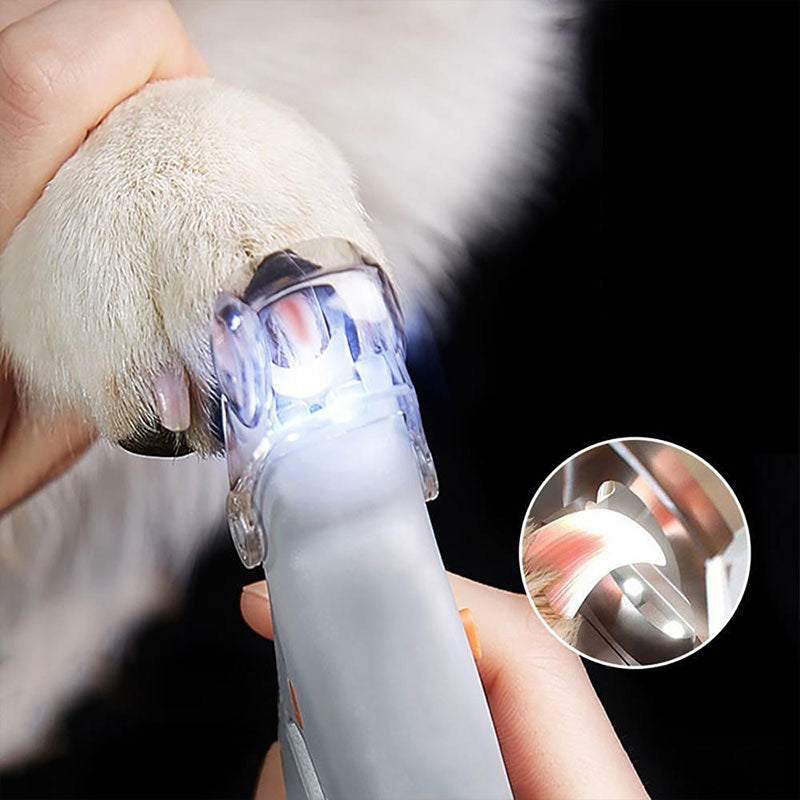 Dog Nail Clippers with Sensor Safety Feature