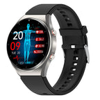 Smartwatch Heart Rate Monitor Blood Pressure ECG HRV Blood Glucose Tracker