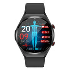 Smartwatch Heart Rate Monitor Blood Pressure ECG HRV Blood Glucose Tracker