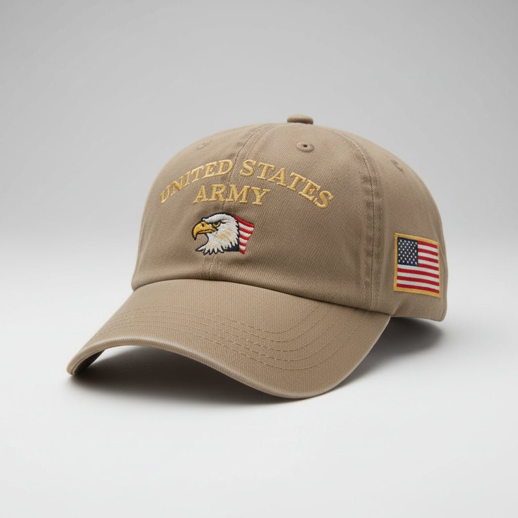 USA 250th Anniversary Eagle Adjustable Dad Cap Hat Patriotic Baseball Hat