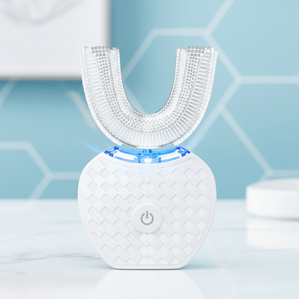 Ultrasonic Rechargeable Electric Toothbrush Deep Clean Head