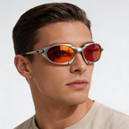 Men’s Polarized Sport Sunglasses Metal Frame UV Protection