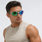 Men’s Polarized Sport Sunglasses Metal Frame UV Protection