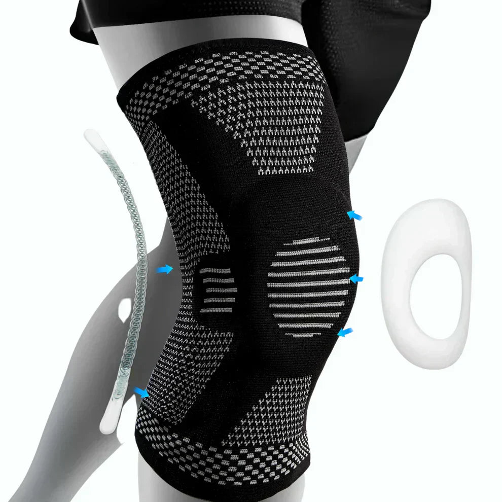 Compression Knee Brace Support Sleeve for Joint Pain Relief