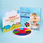 Kids Finger Paint Set Mess Free Art Kit Creative Play