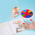 Kids Finger Paint Set Mess Free Art Kit Creative Play