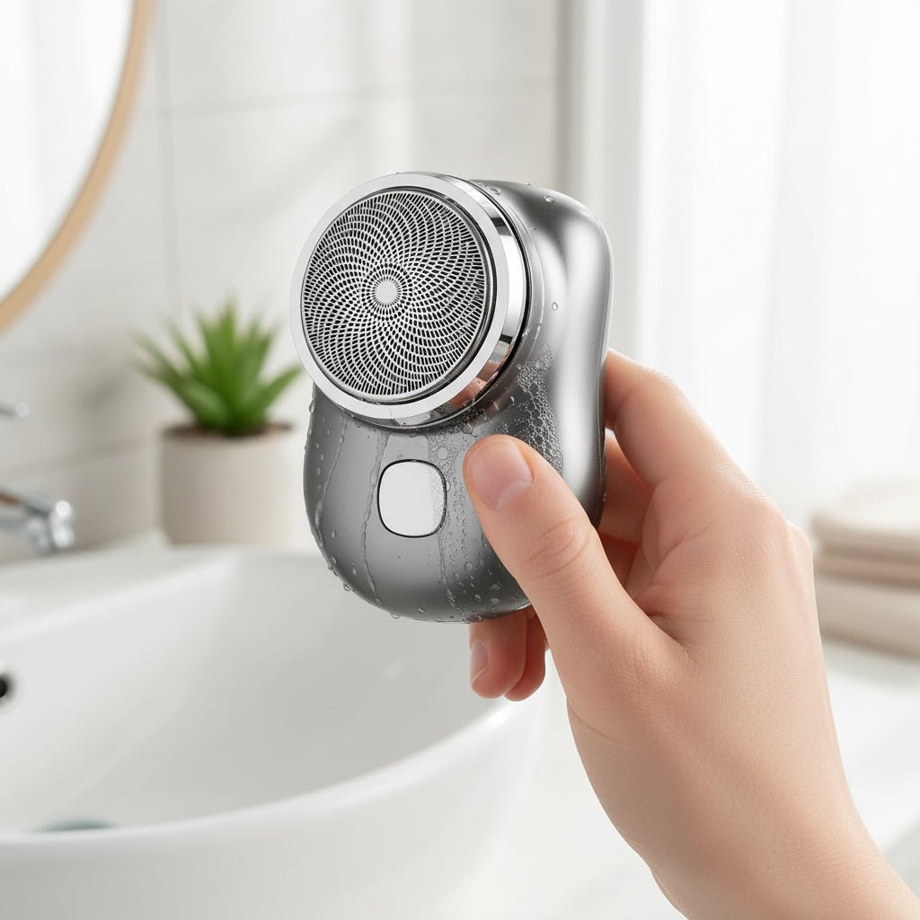 USB Mini Waterproof Electric Razor Travel Compact Shaver