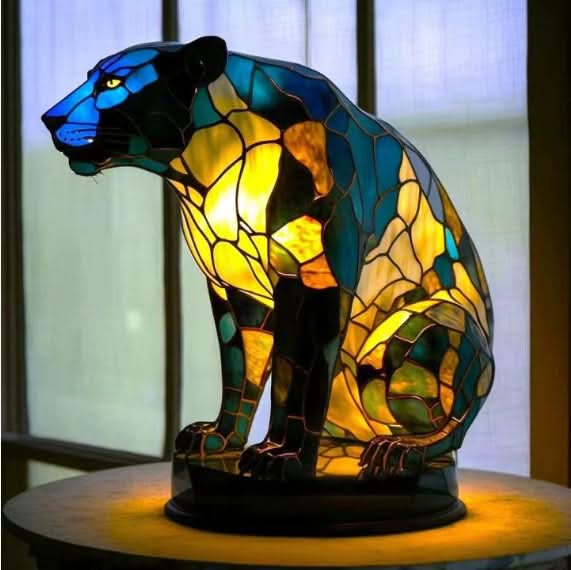 LED Night Light Dog Breed Shape Decorative Home Light