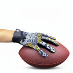 Football Gloves Palm Grip Breathable Sports Gloves