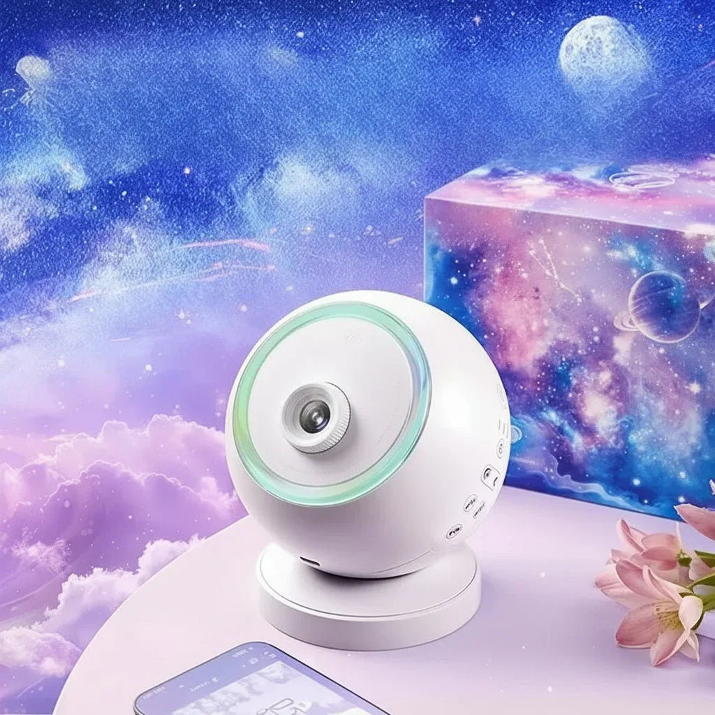 Galaxy Projector Bluetooth Night Light White Noise Machine