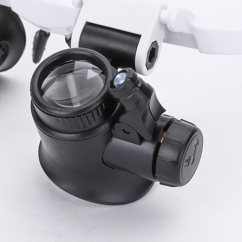 LED Magnifying Glasses with LED Light and 3-Level Magnification
