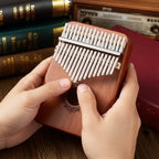 Kalimba Thumb Piano 17 Key Acoustic Wooden Musical Instrument