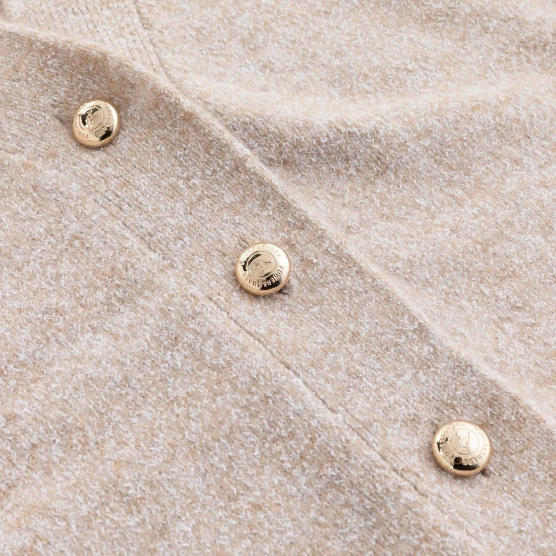 Oversized Women's Cardigan V-Neck