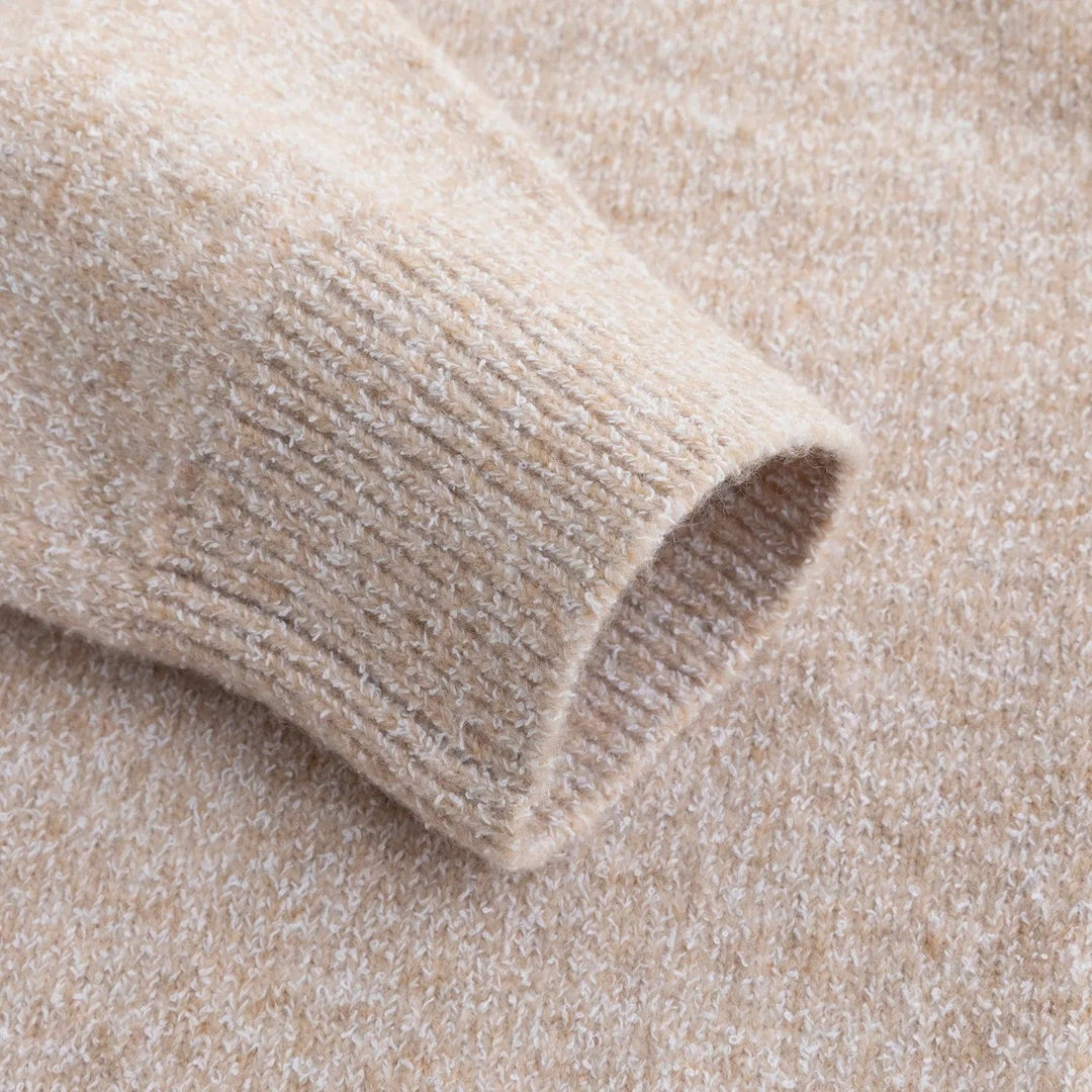 Oversized Women's Cardigan V-Neck