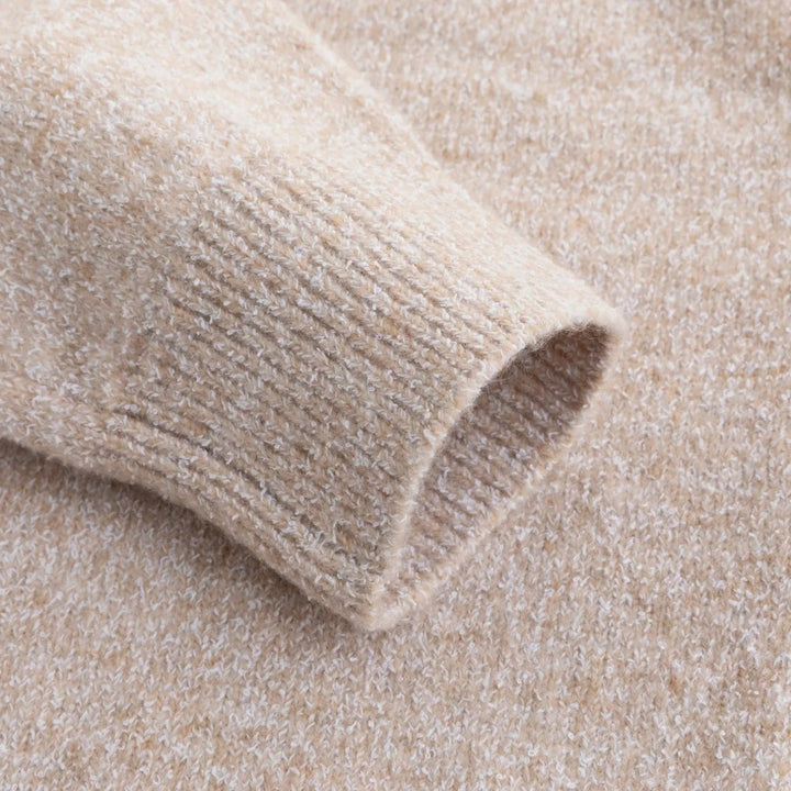 Oversized Women's Cardigan V-Neck