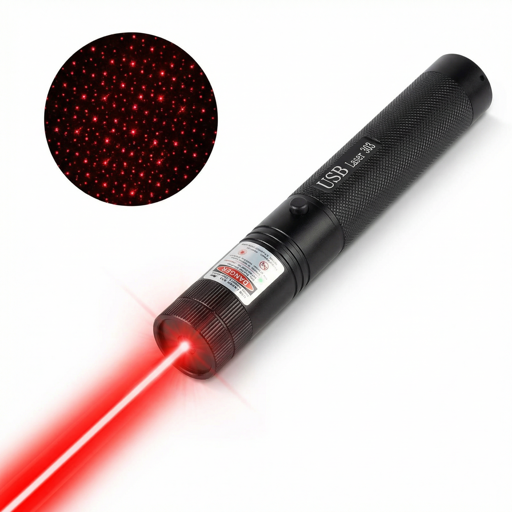 Rechargeable Long Range Laser Pointer Handheld Outdoor Laser Device