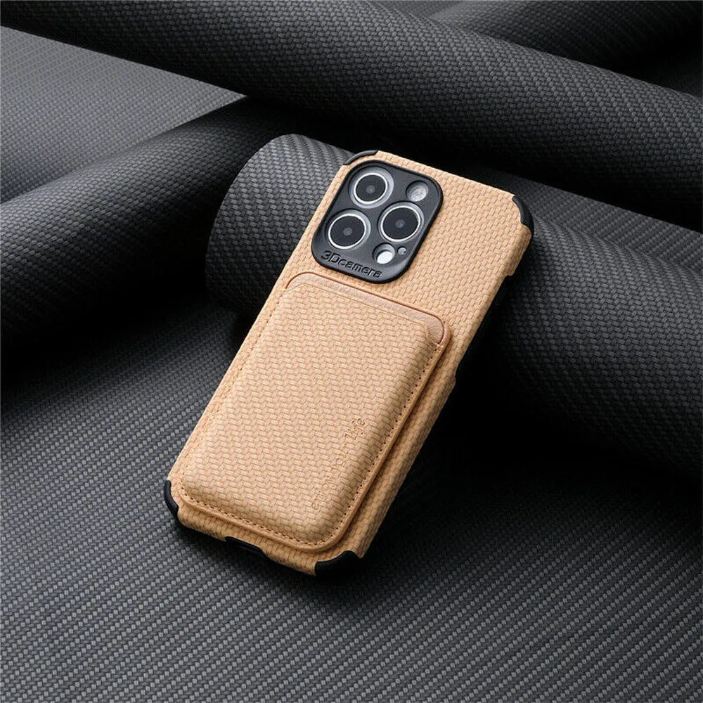 MagSafe Wallet Phone Case Slim Magnetic Card Holder Case