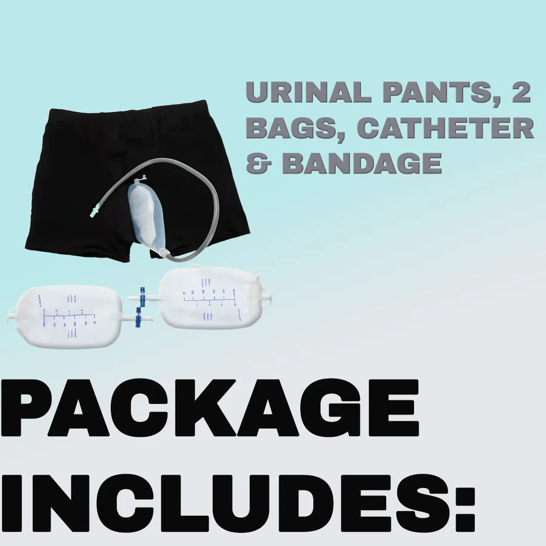 Men's Portable Urinal Pants Disposable Travel Urinal Underwear