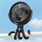 Portable Clip-On Battery Operated Fan for Stroller