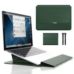 Laptop Sleeve Case with Stand and Accessory Storage Pocket Waterproof