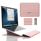 Laptop Sleeve Case with Stand and Accessory Storage Pocket Waterproof
