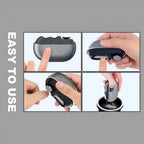 Electric LED Rechargeable Nail Clipper Grooming Tool