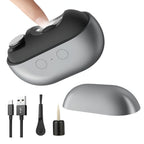 Electric LED Rechargeable Nail Clipper Grooming Tool