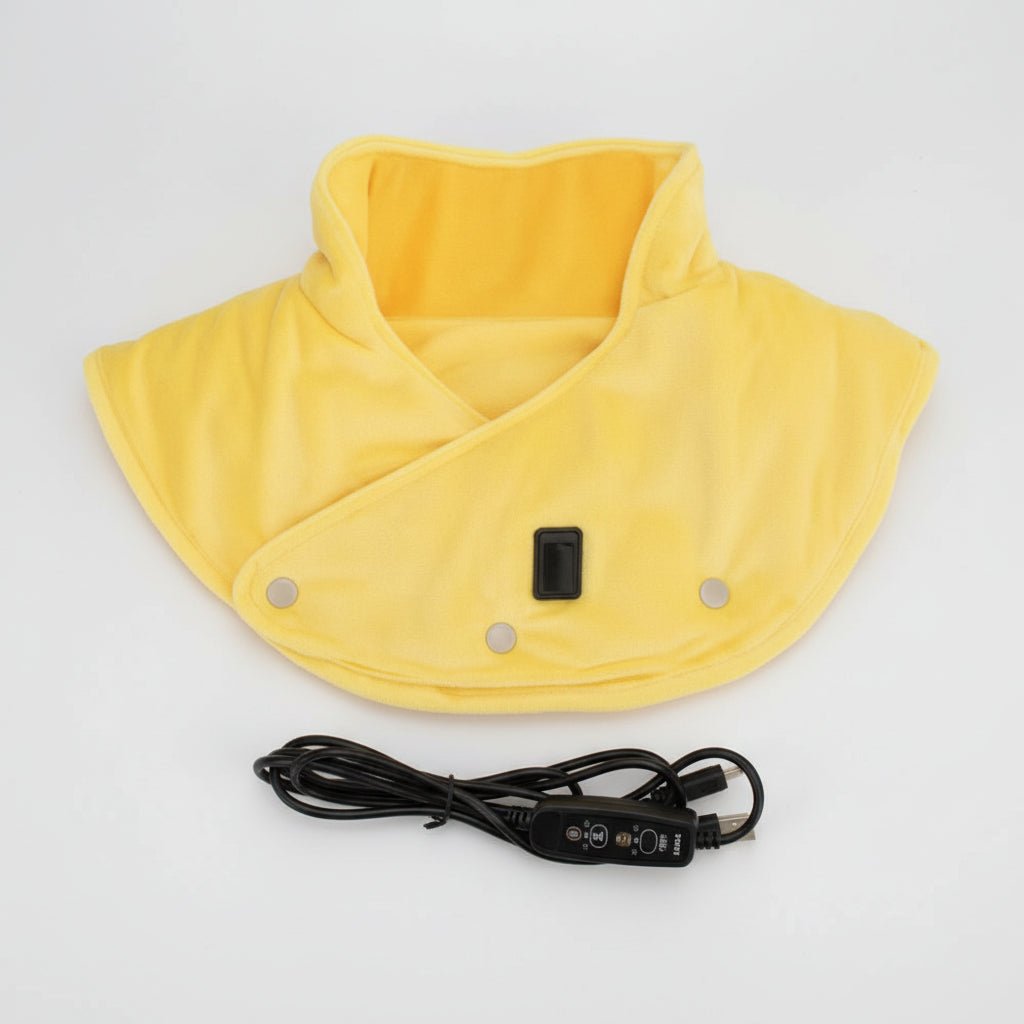 Neck and Shoulder Heating Pad with Vibration Massage Function