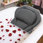 Bath Pillow Mesh Cushion Ergonomic Spa Bathtub Support